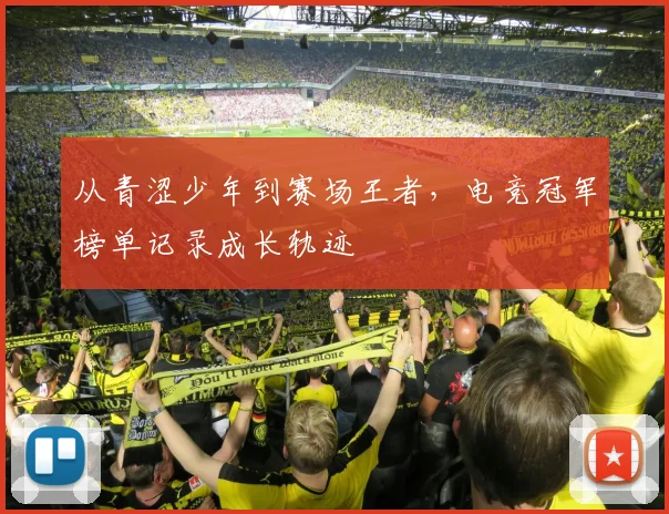 从青涩少年到赛场王者，电竞冠军榜单记录成长轨迹