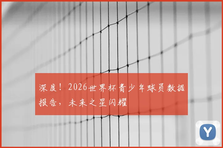 深度！2026世界杯青少年球员数据报告，未来之星闪耀