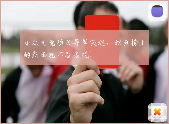 小众电竞项目异军突起，积分榜上的新面孔不容忽视！