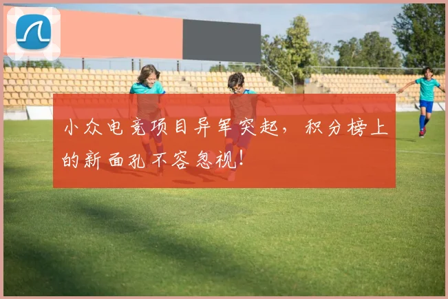 小众电竞项目异军突起，积分榜上的新面孔不容忽视！